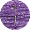 DMC Mouliné Spécial 25 Broderigarn, Ensfarvet, Blå/Lilla nuancer